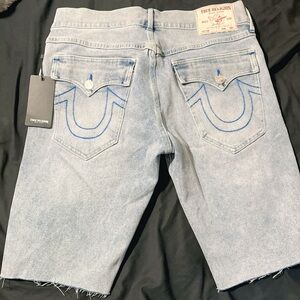 Size 33 True Religion Jean Shorts